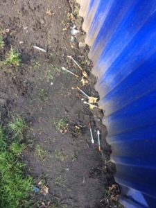 Heroin needles found in Bute Canal Park