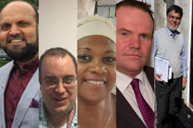 Grangetown by election candidates.