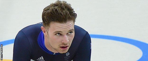 Owain Doull won gold at Rio for track