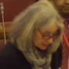 Sue White in a Cardiff council meeting