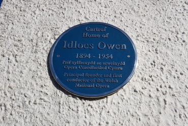 Plaque of Idloes Owen