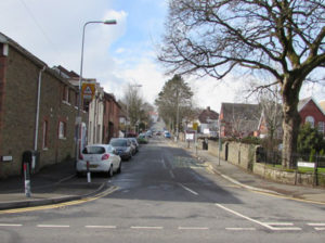 Park Road has a school, shops and church on it