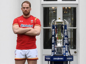 Captain Alun Wyn Jones should not necessarily be a Lions starter because of England's excellent options. Credit: Jumpy News