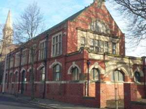 The old Roath Library building, which closed in 2015 due to a broken boiler.
