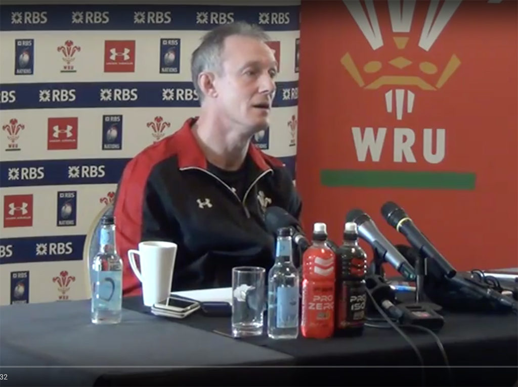 Head Coach Rob Howley