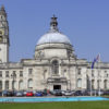Cardiff City Hall, where last night's meeting took place.