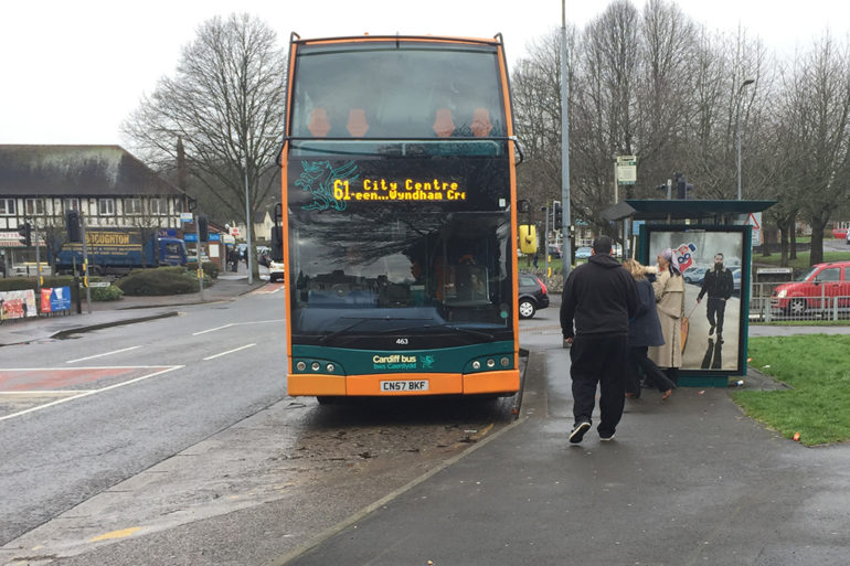 The 61 bus was on time at both 9.28am and 9.38am this morning