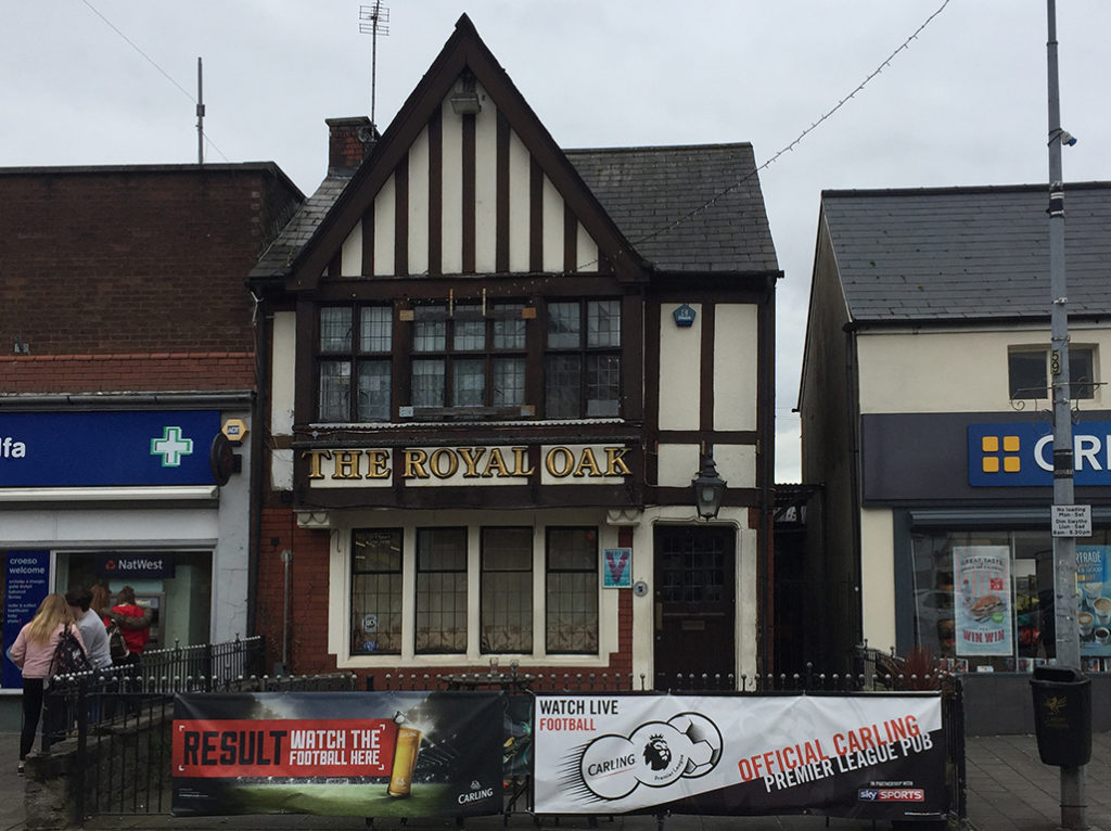 The Royal Oak in Whitchurch closed this earlier this week.