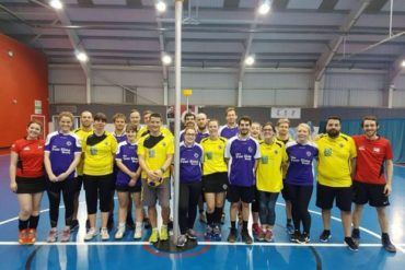 Cardiff Korfballers: The whole Raptors team