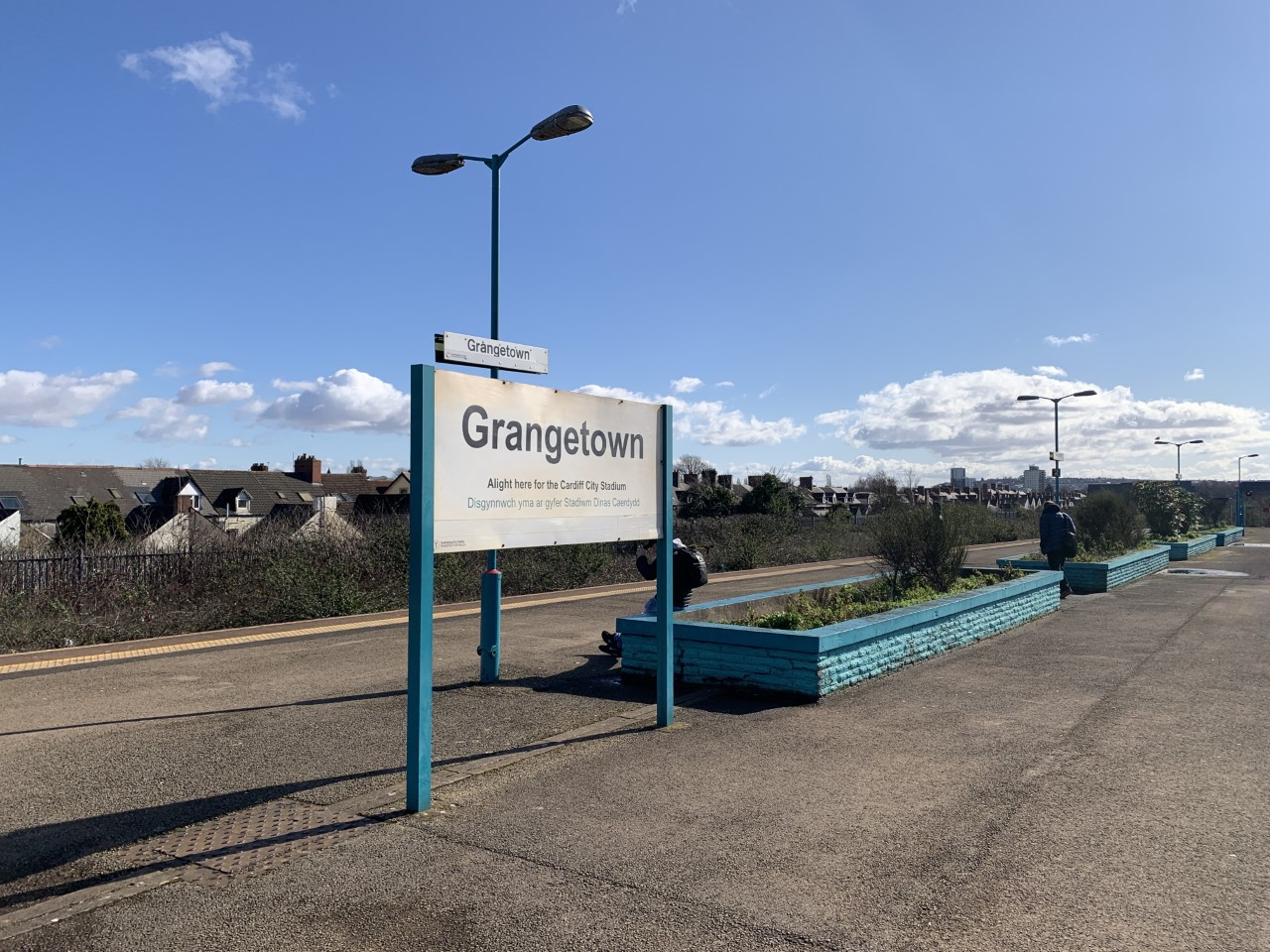 Grangetown train station access money by campaigner The