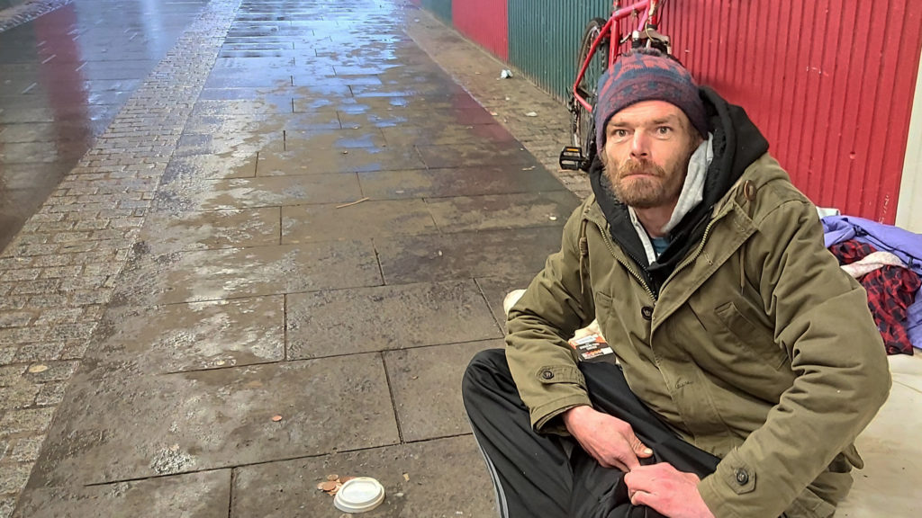 Homeless in Cardiff helped by COVID-19