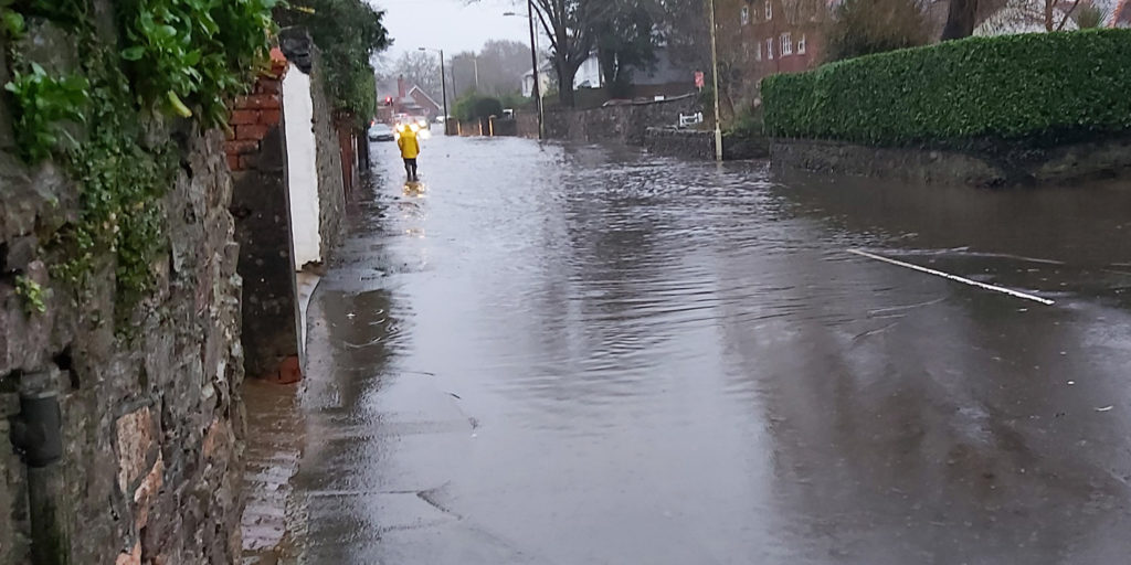 Dinas Powys Flooding