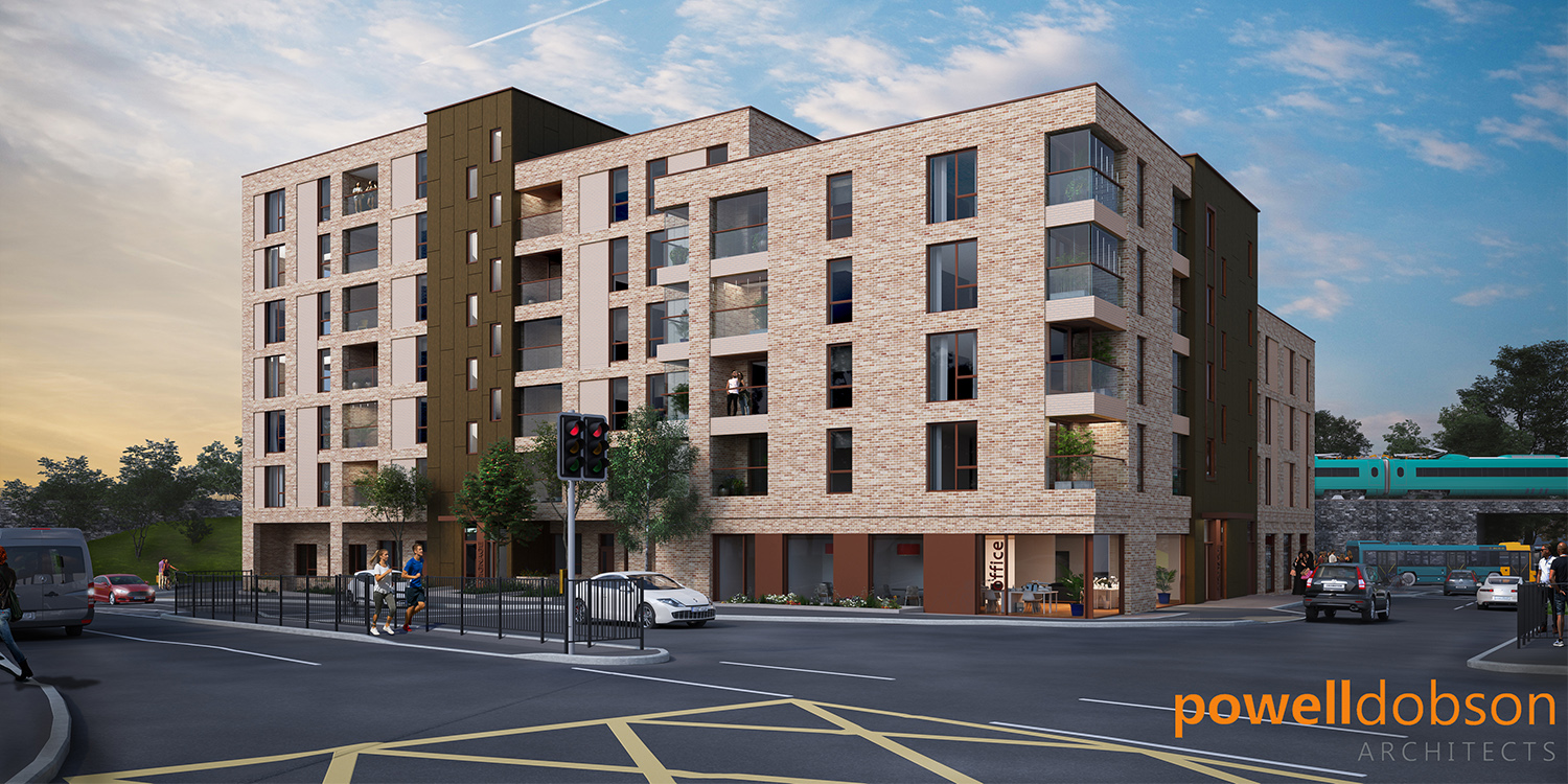 Plans for bus station, shops and 50 council flats at former Waun Gron