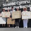 Cladding scandal protest