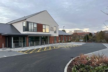 The front of the new GP surgery on Sachville Avenue