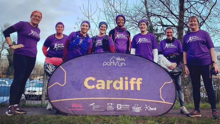 She Runs Cardiff provides company and safety for women across the city. Credit: Amy Earlam