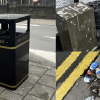 Litter is still a big problem in the area, despite the bin being replaced