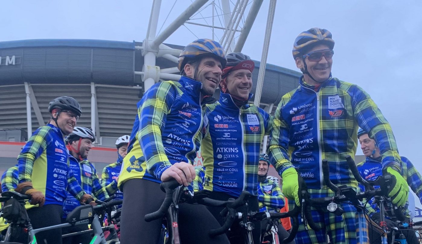 Doddie Weir Cup Cycling 555 miles in 55 hours is 'a challenge of a