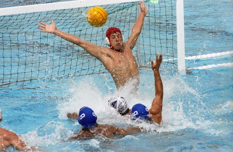 Water Polo GK save