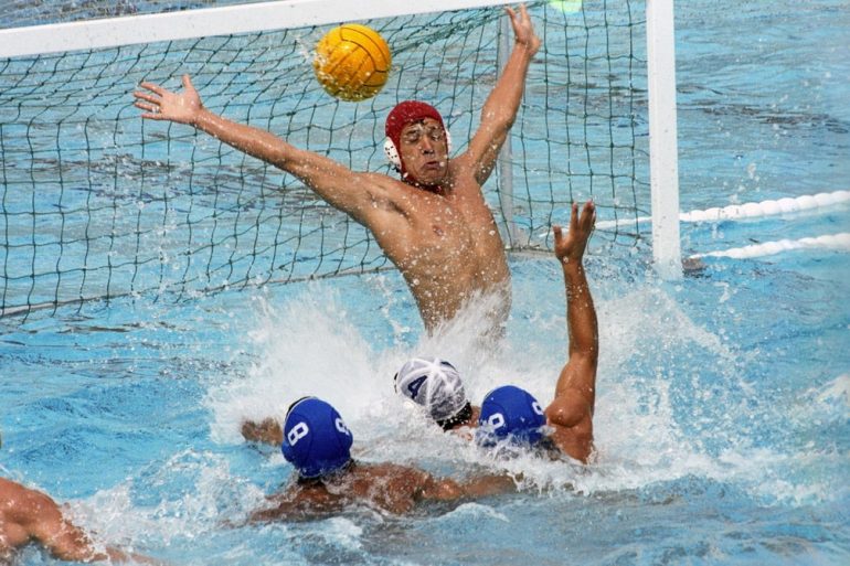 Water Polo GK save