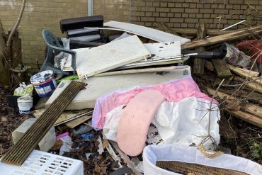 Image: Items at Moorland Park and Seawall Road taken by a resident in Splott Credit: anonymous Splott resident