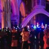 Image of Llandaff Cathedral silent disco on November 3rd 2023 Credit: Christopher Preece