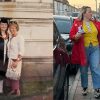 On the left is Anny Anderson and Jane Jenshaw. On the left is Anny Anderson out campaigning and talking to a local resident.